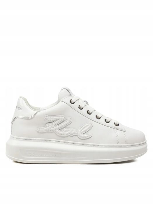 Karl Lagerfeld 38 Buty Damskie Kapri Kl62511A Białe T500