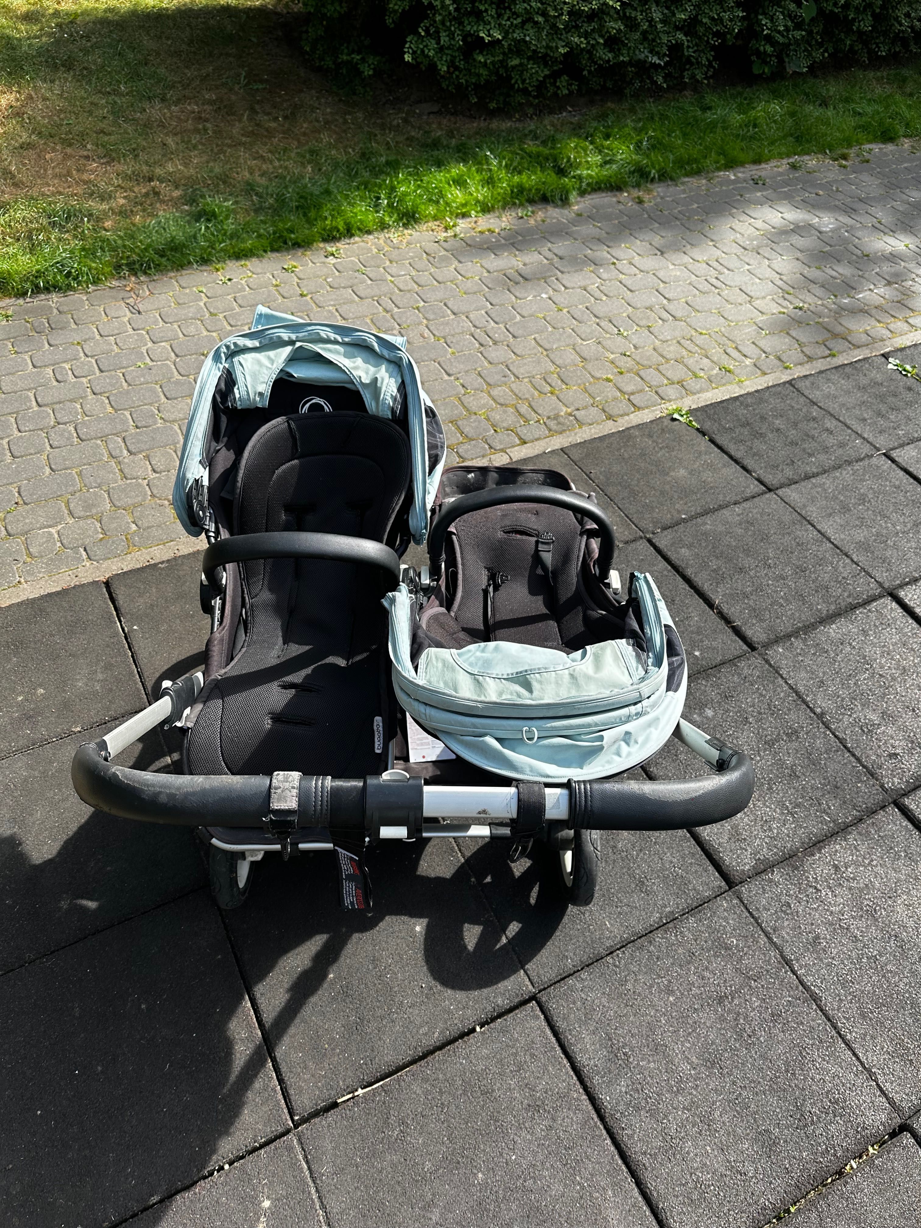 Bugaboo donkey 2 wózek bliźniaczy 2w1
