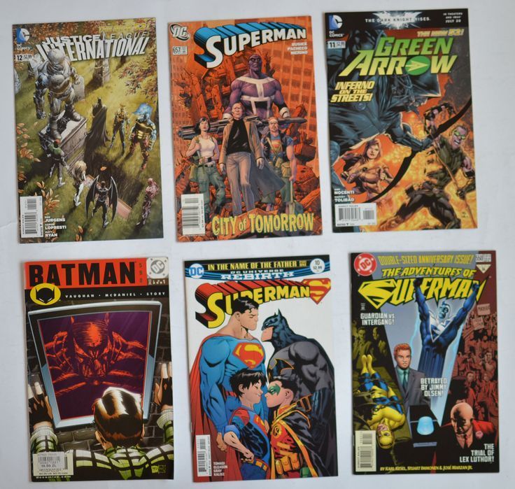 DC Comics różne numery Komiksy zestaw
