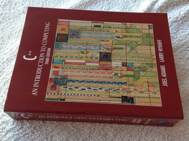 Livro "C++ Na Introduction to computing" de Joel Adams e Larry Nyhoff