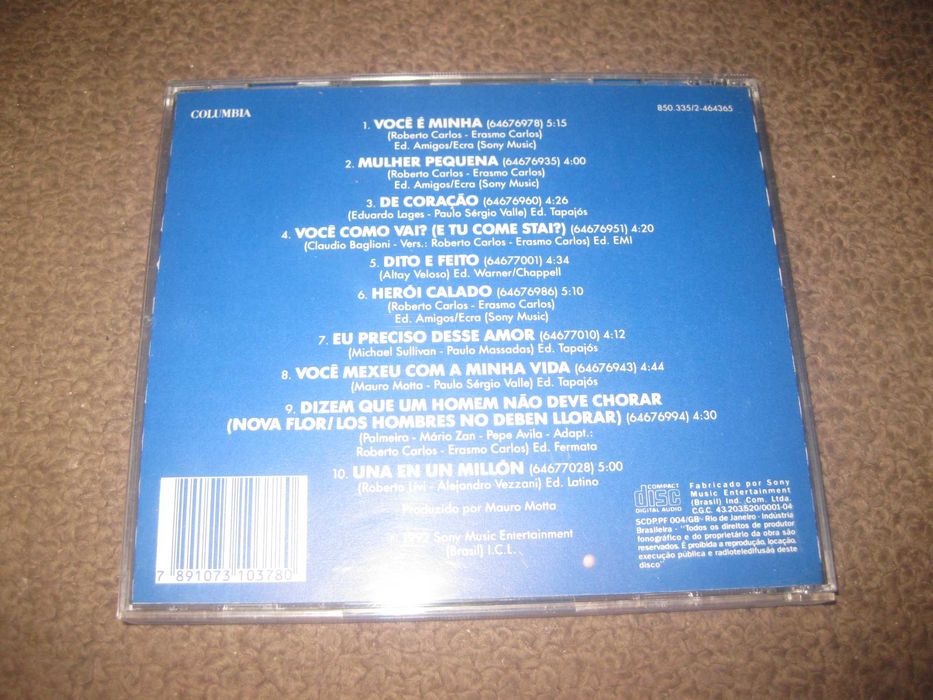 CD do Roberto Carlos (“Você é Minha”)