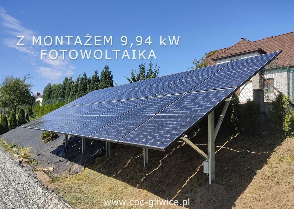 Zestaw z montażem 6,16 kW Fotowoltaika montaż PV