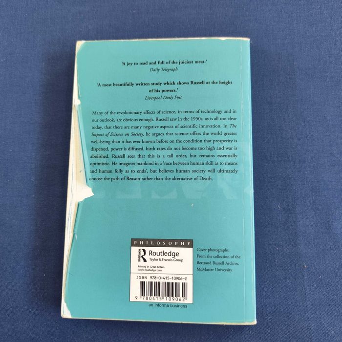 Bertrand Russell - The impact of Science in Society