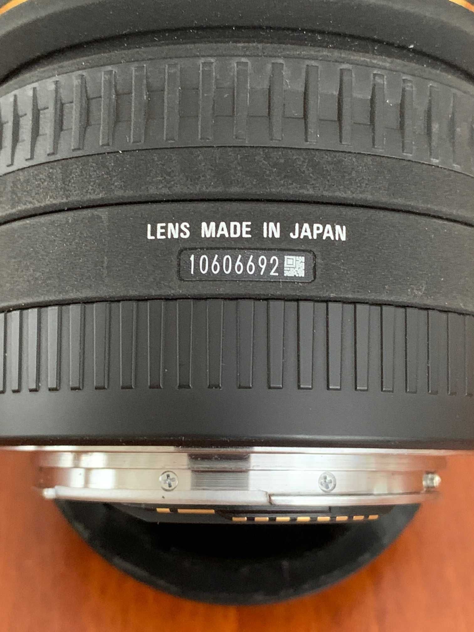 Obiektyw Sigma AF 8mm / 3,5 EX DG (Rybie Oko) - mocowanie Canon