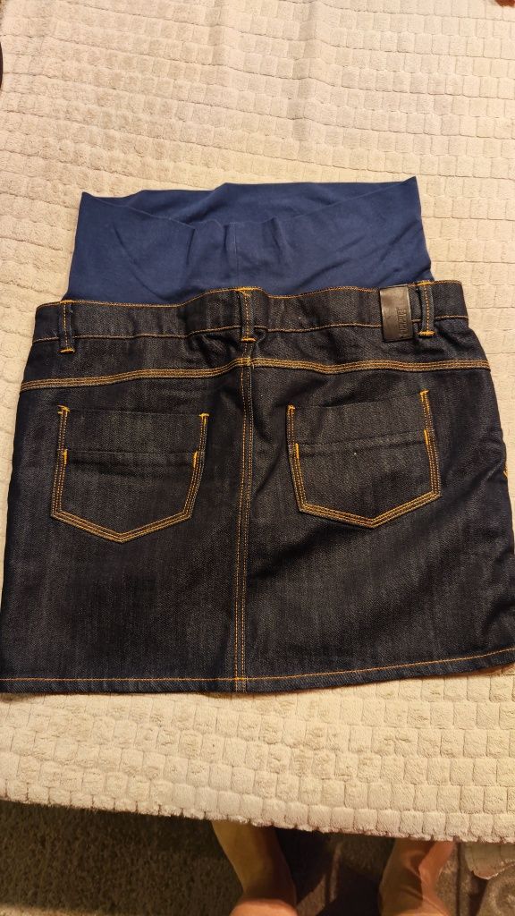 Ciążowa spódnica jeansowa L/XL