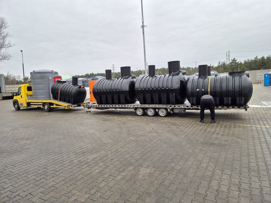 Zbiornik na wodę deszczową i szambo 6000L Najmocniejszy na Rynku