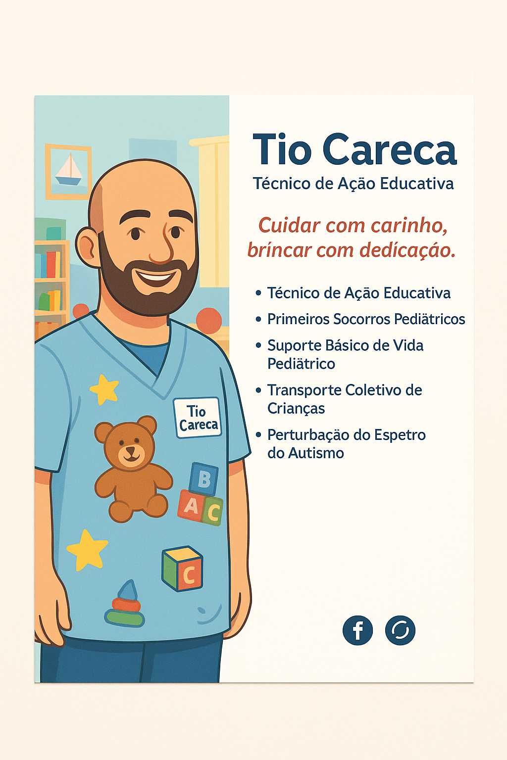 Babysitter/motorista - bebés, crianças e jovens