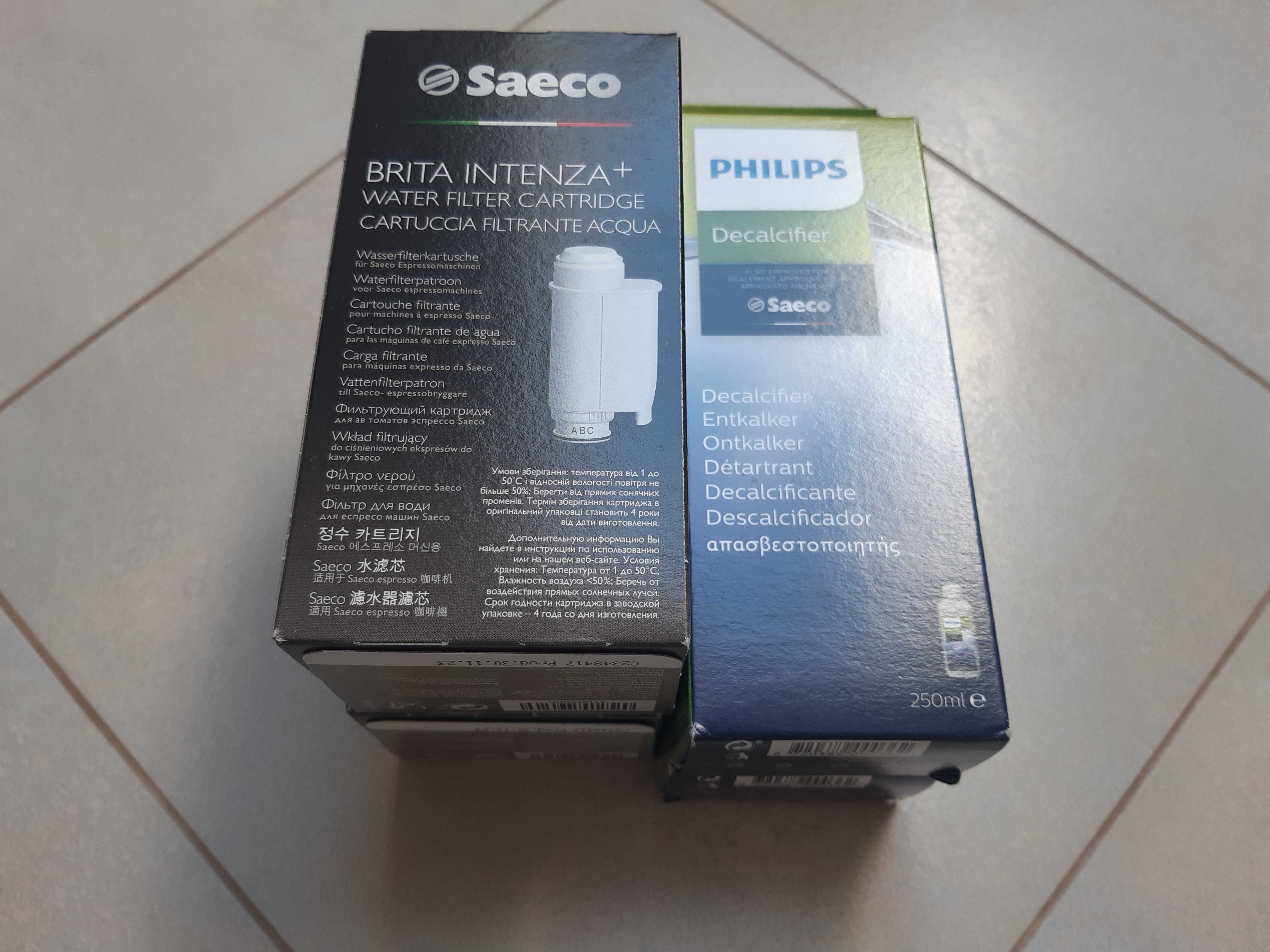 Filtr do wody 2+2 szt. Saeco CA6702 BRITA INTENZA+nowy oryginalny+odka