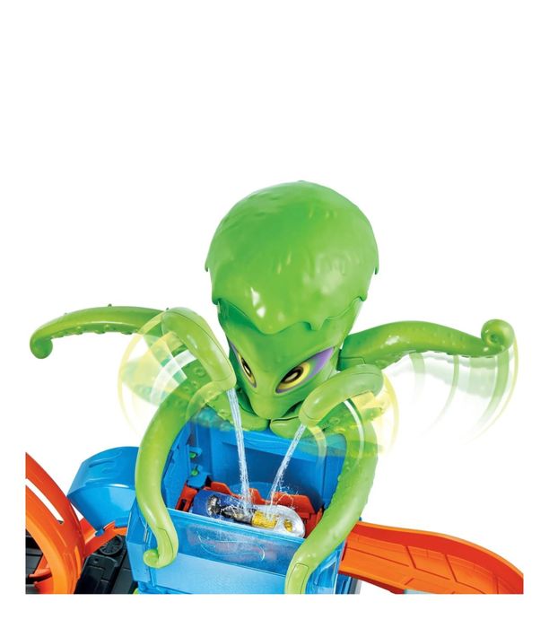 Hot Wheels City zestaw CR Megamyjnia Atak Ośmiornicy