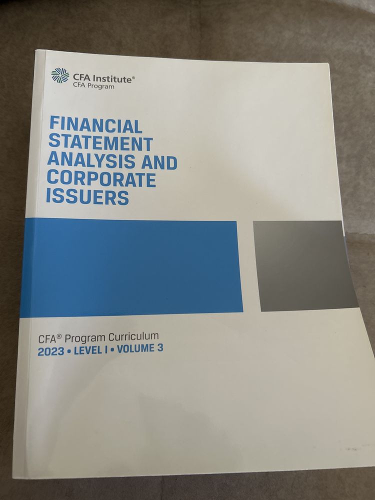 Livros CFA Institute (Level 1) - Vol 1 a Vol 6