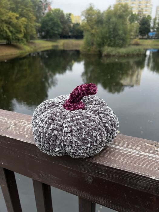Dynia handmade na szydełku
