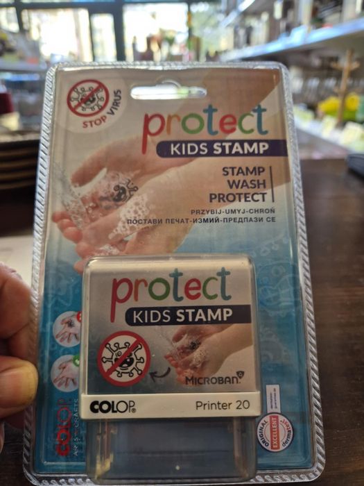 Pieczątka do mycia rąk dla dzieci Protect Kids