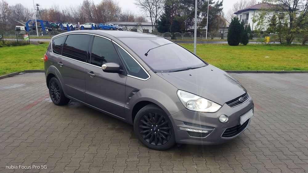 Ford S-Max Lift Titanium 2.0 TDCi 180 KM, 7 osobowy,convers+wzorowy
