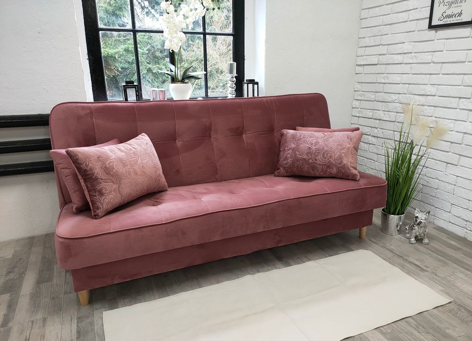 Kanapa sofa Izi welur producent