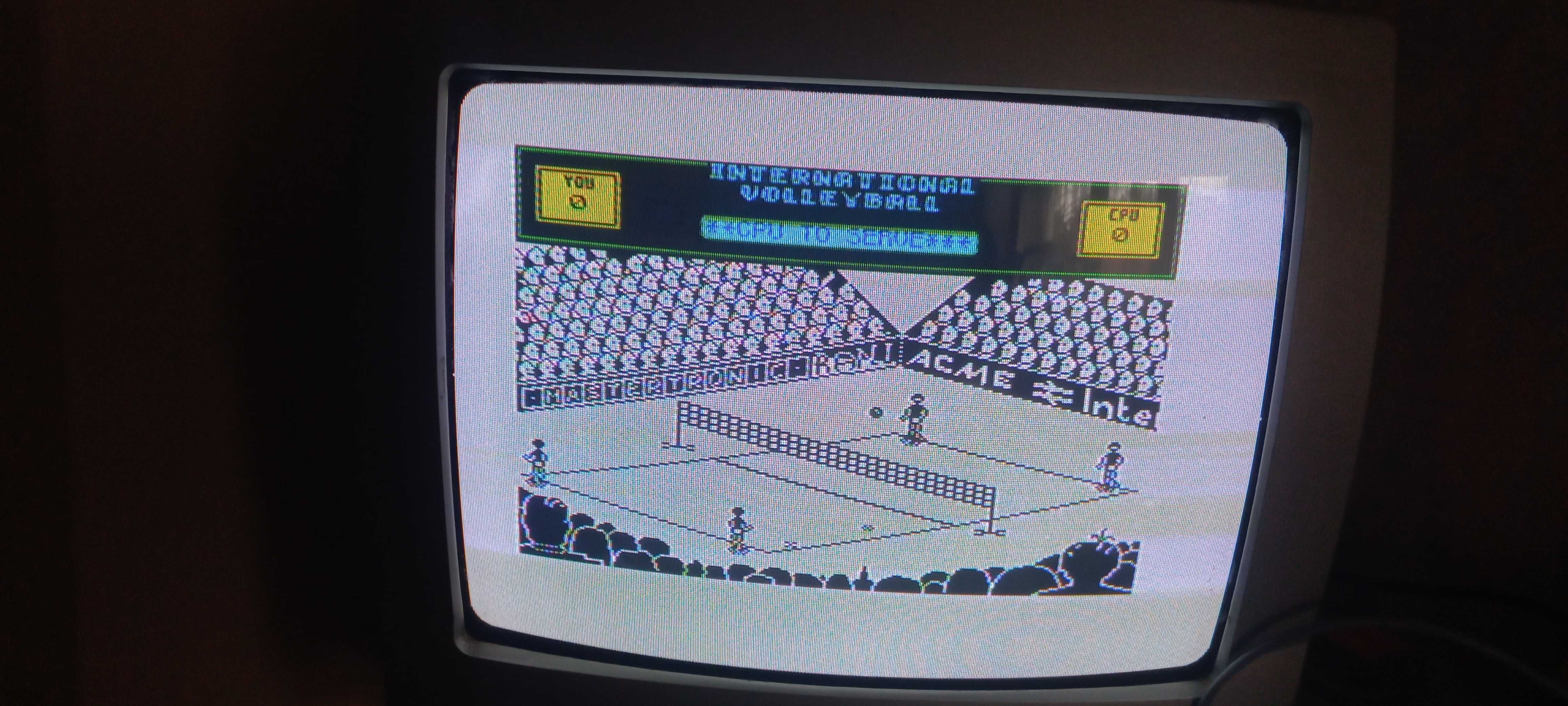 oryginalna gra Bump Set Spike na ZX Spectrum