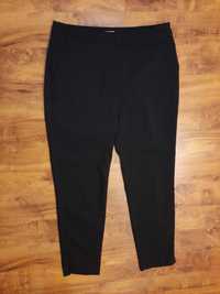 Eleganckie spodnie bawełniane czarne chinosy HM rozmiar 34 XS