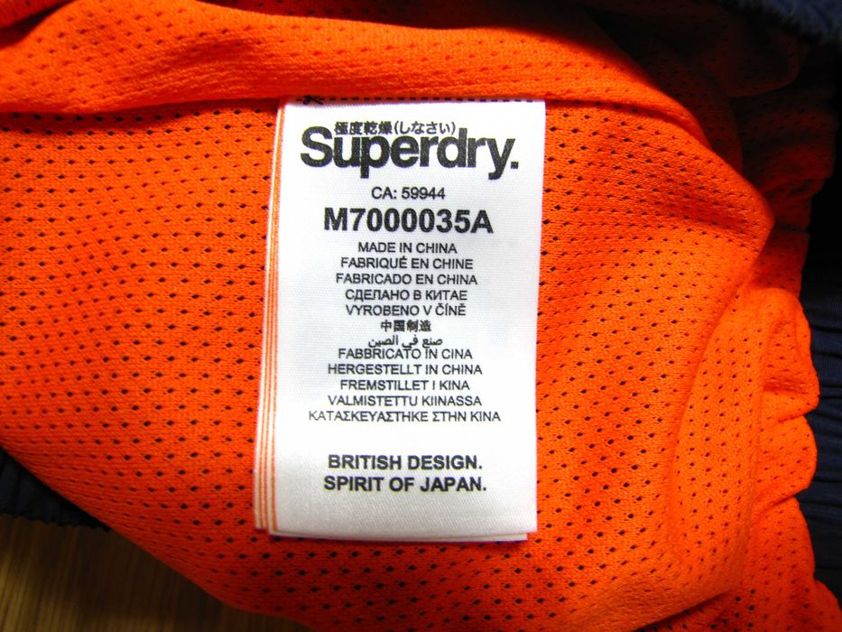 Męskie spodnie dresowe Superdry