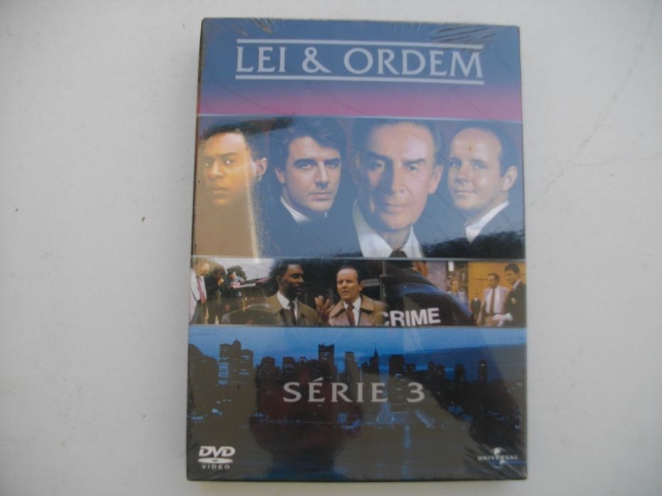 Série 2,3,4: Lei & ordem em DVD