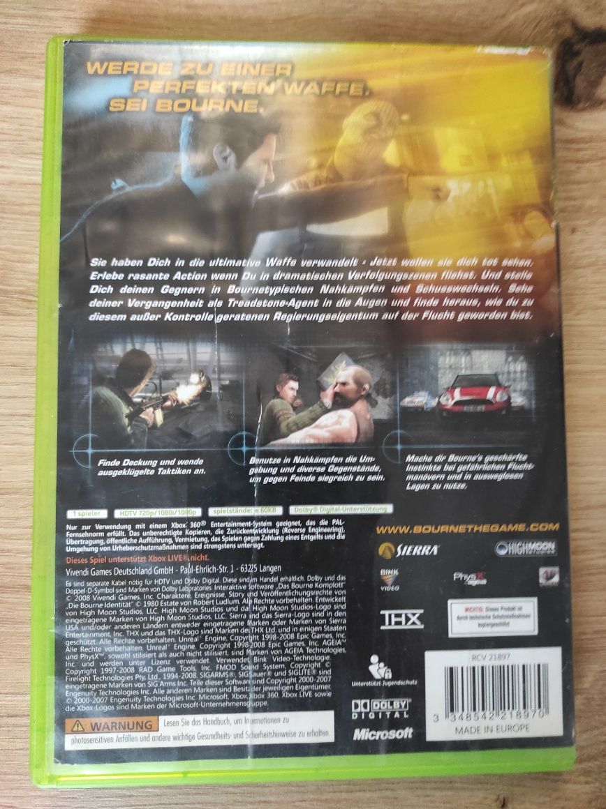 Gra Bourne Conspiracy Xbox one, Xbox 360