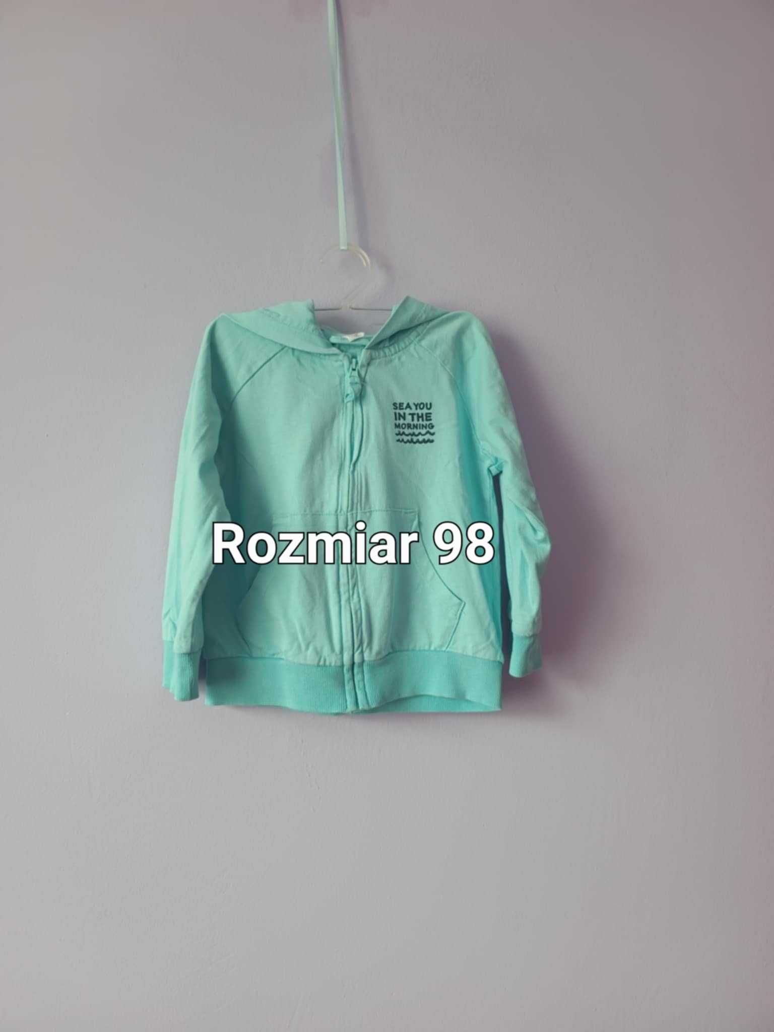 Bluza dla chłopca z kapturem, rozmiar 98