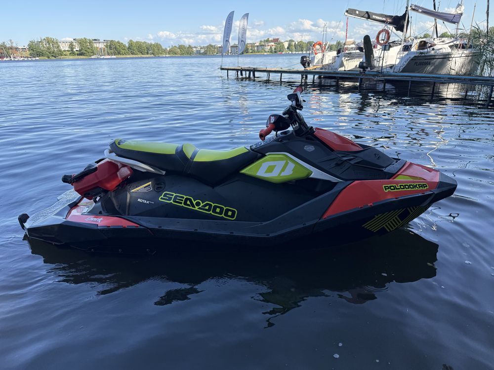Seadoo spark trixx 3 up VTS 2020r. 72 MTH. Schowek, stopka, pojrowiec