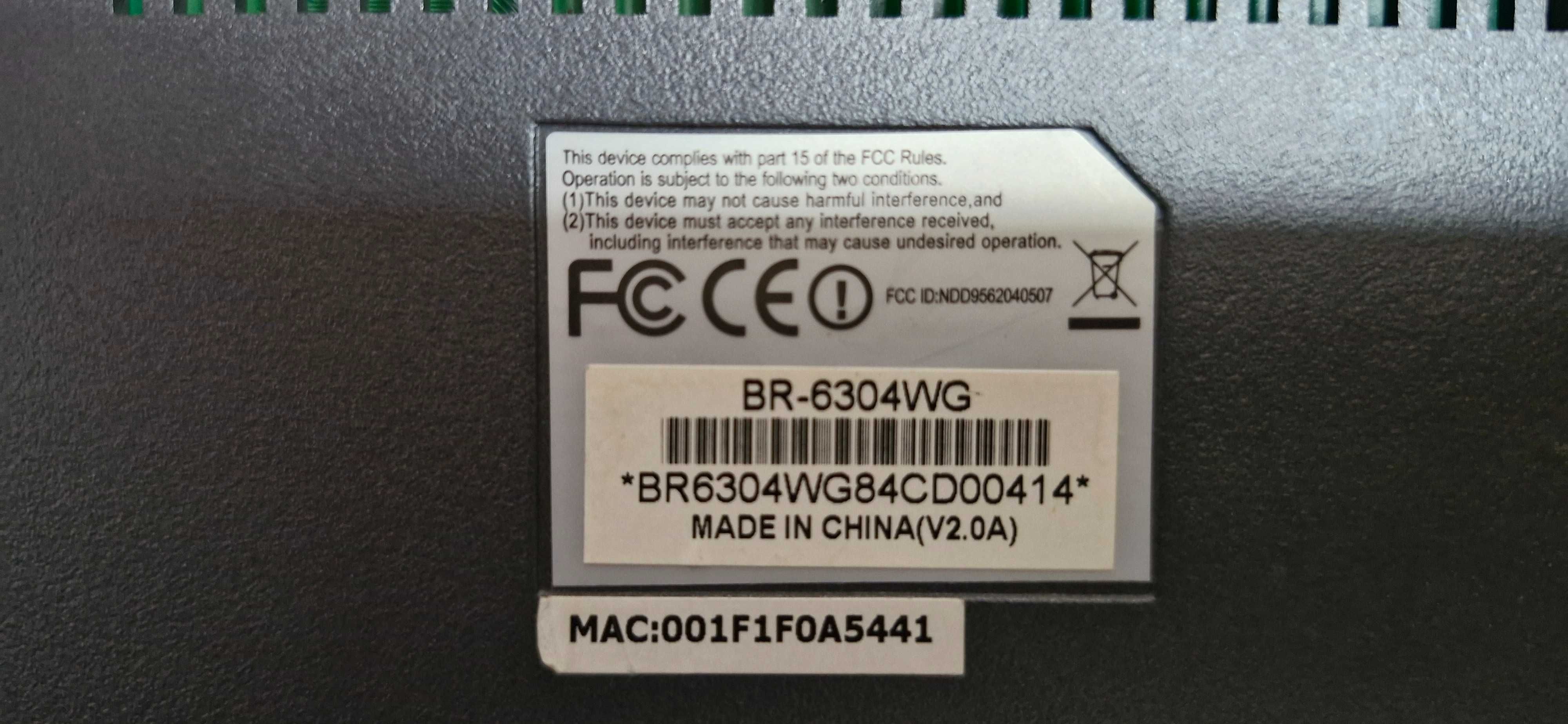 Router Edimax BR-6304WG