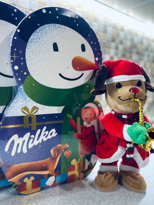 Адвент Календар Мілка Сніговик