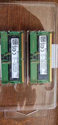 RAM DDR5 2x8gb SoDimm 4800mhz Samsung