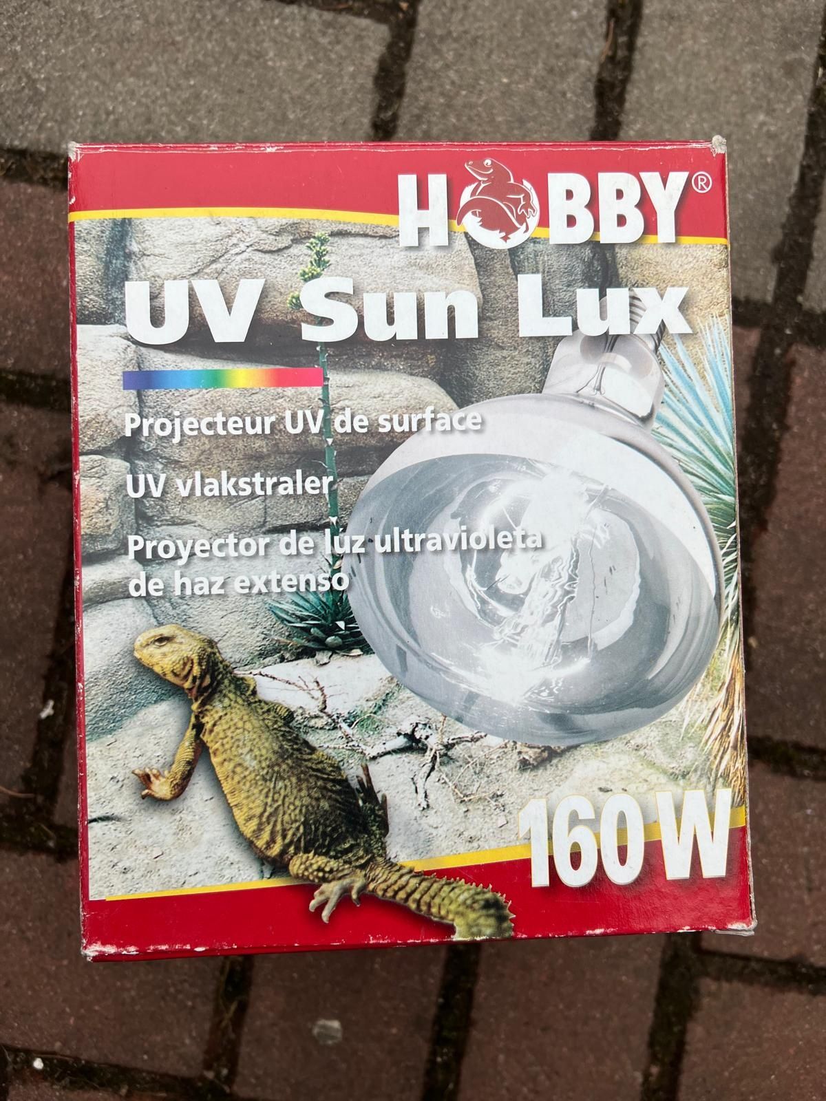 Lampa UV 160w hobby jaszczurki węże