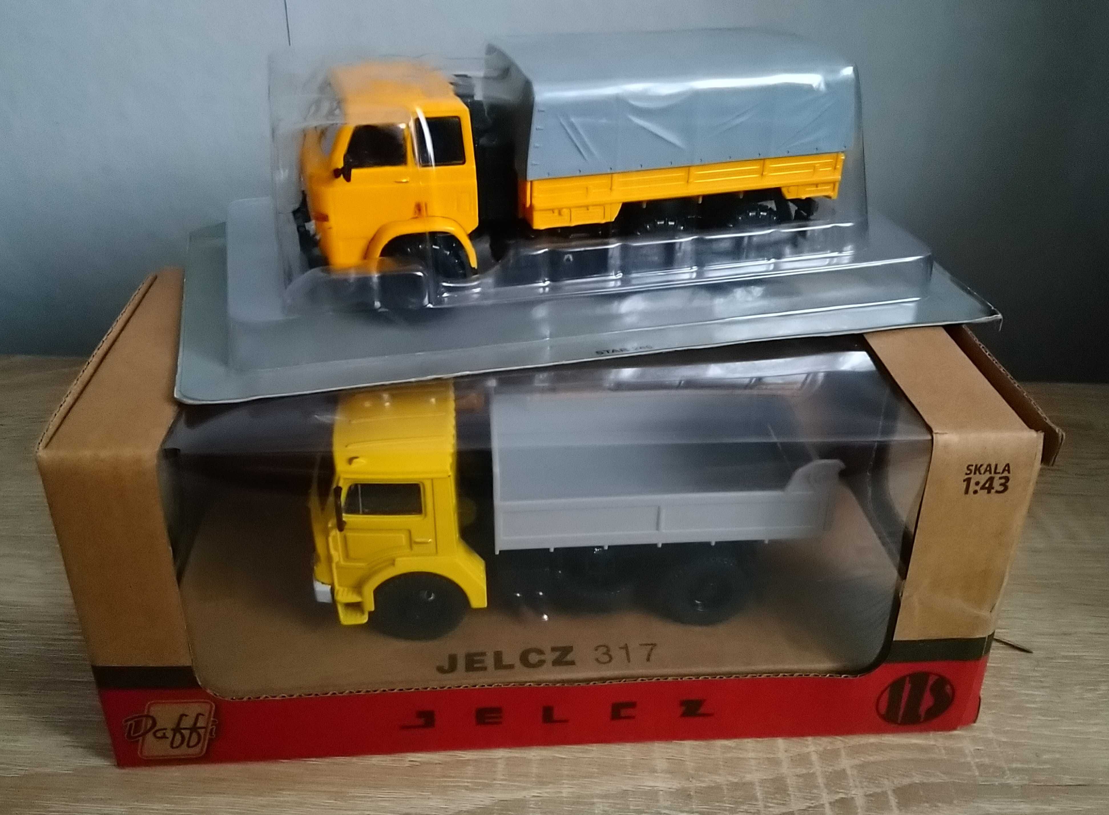 Kultowe auta ciężarówki Jelcz 317 oraz Star 266