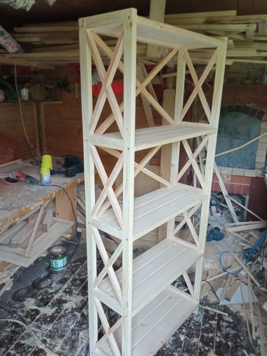 Стелаж дерев'яний