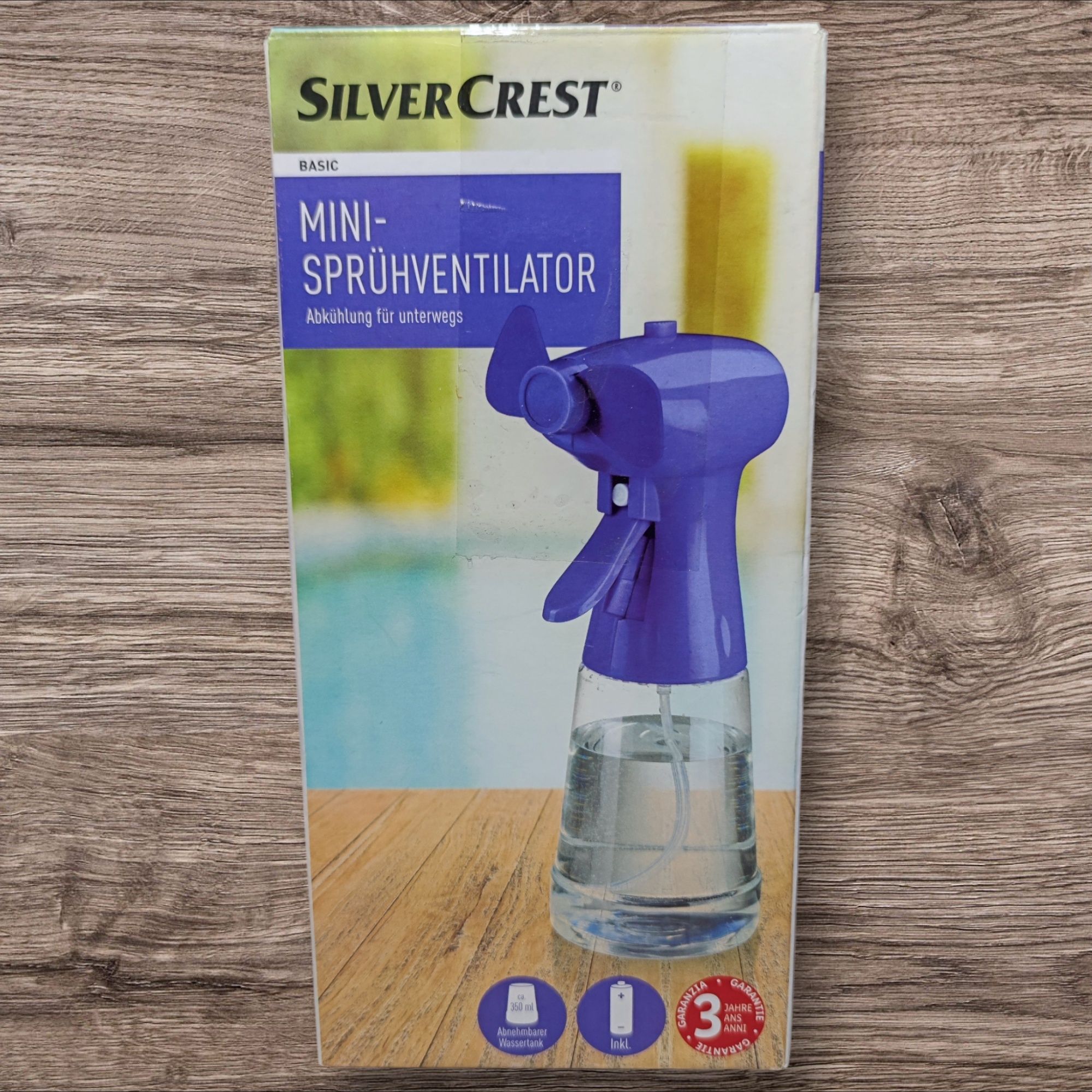 Mini wentylator z natryskiem SilverCrest