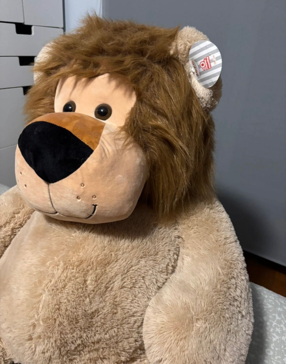 Leão Peluche 75 cm x 80 cm
