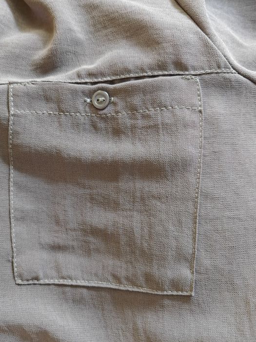 Czarna prześwitująca koszula marki Clockhouse