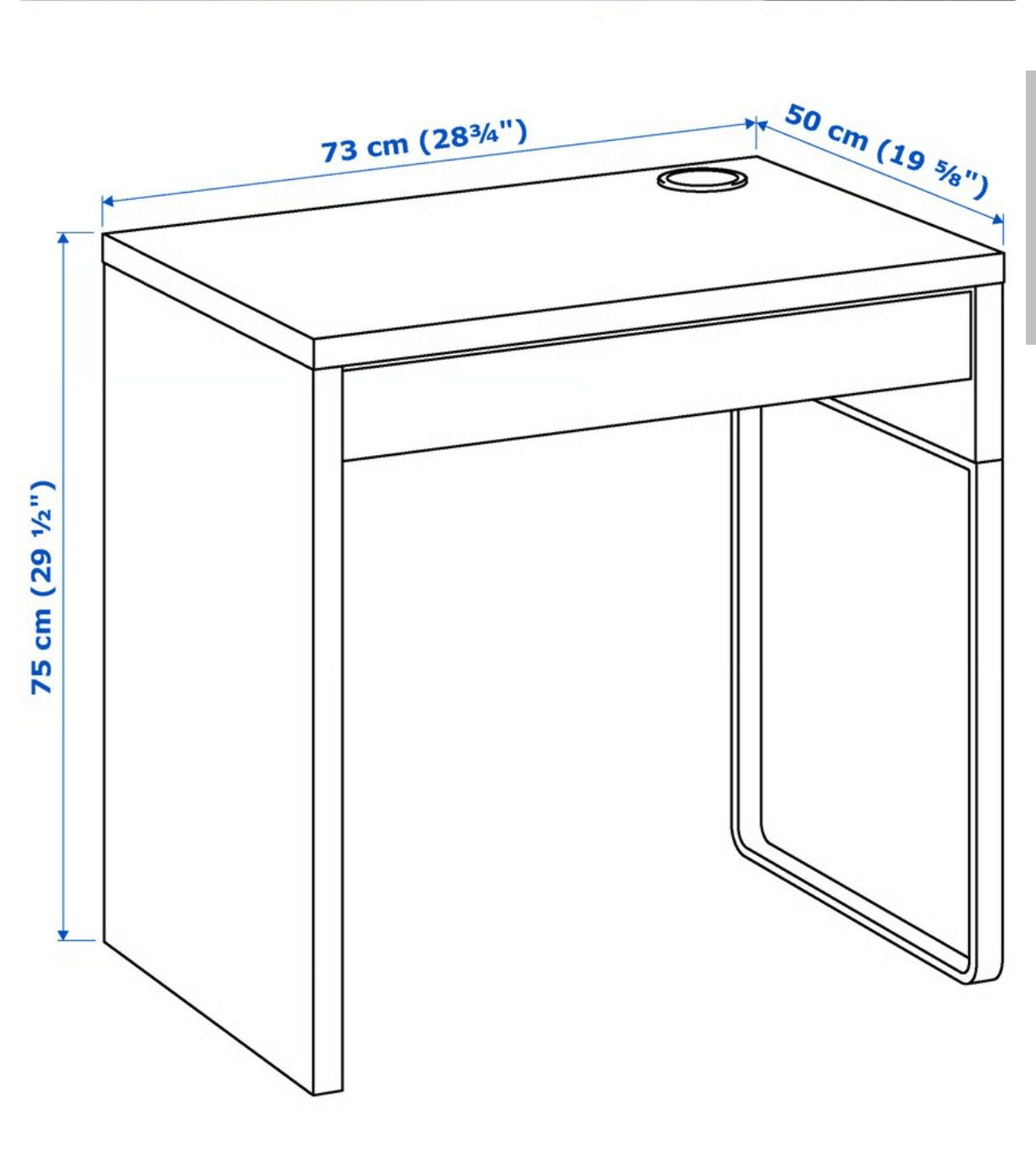 Biurko IKEA Micke