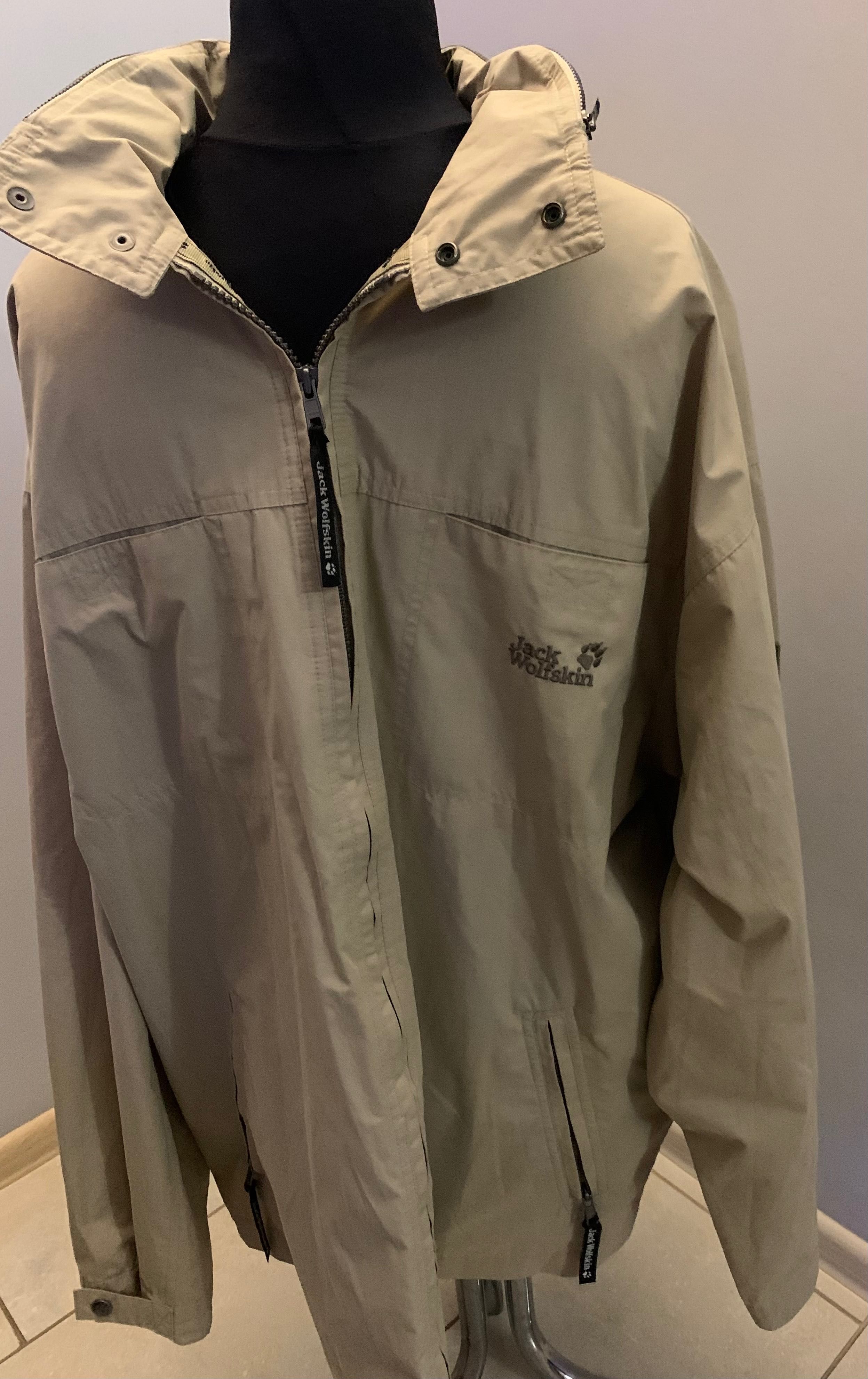 Jack Wolfskin  extra kurtka męska  r. XXL. Kaptur, wiatrówka jak nowa