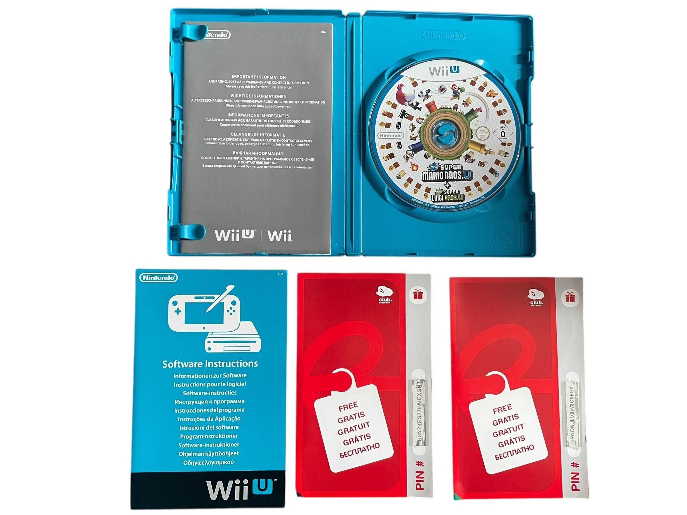 New Super Mario Bros.U+New Super Luigi U Nintendo WiiU VIMAGCO.PL