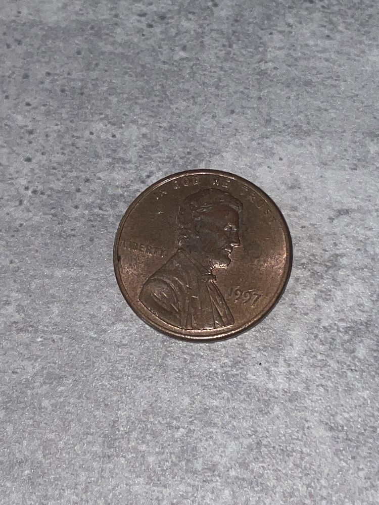 Moneta kolekcjonerska one cent 1 1997 destrukt