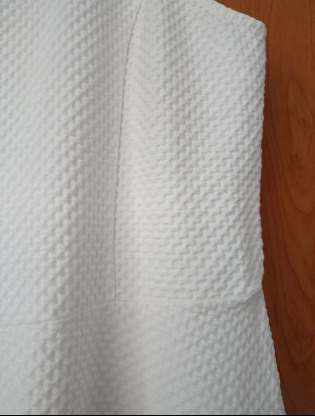 KappAhl biała sukienka bez rękawów na ramiączkach 42 XL