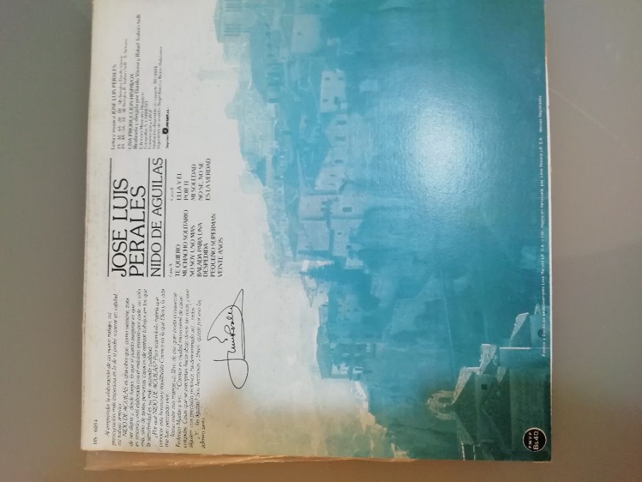 José Luis Perales / Nido de águilas - Vinil Musica Venezuelana
