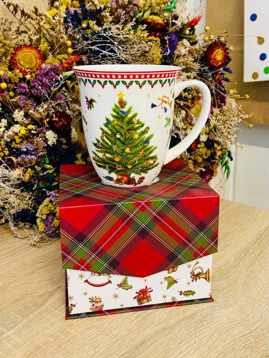 Świąteczny kubek choinka