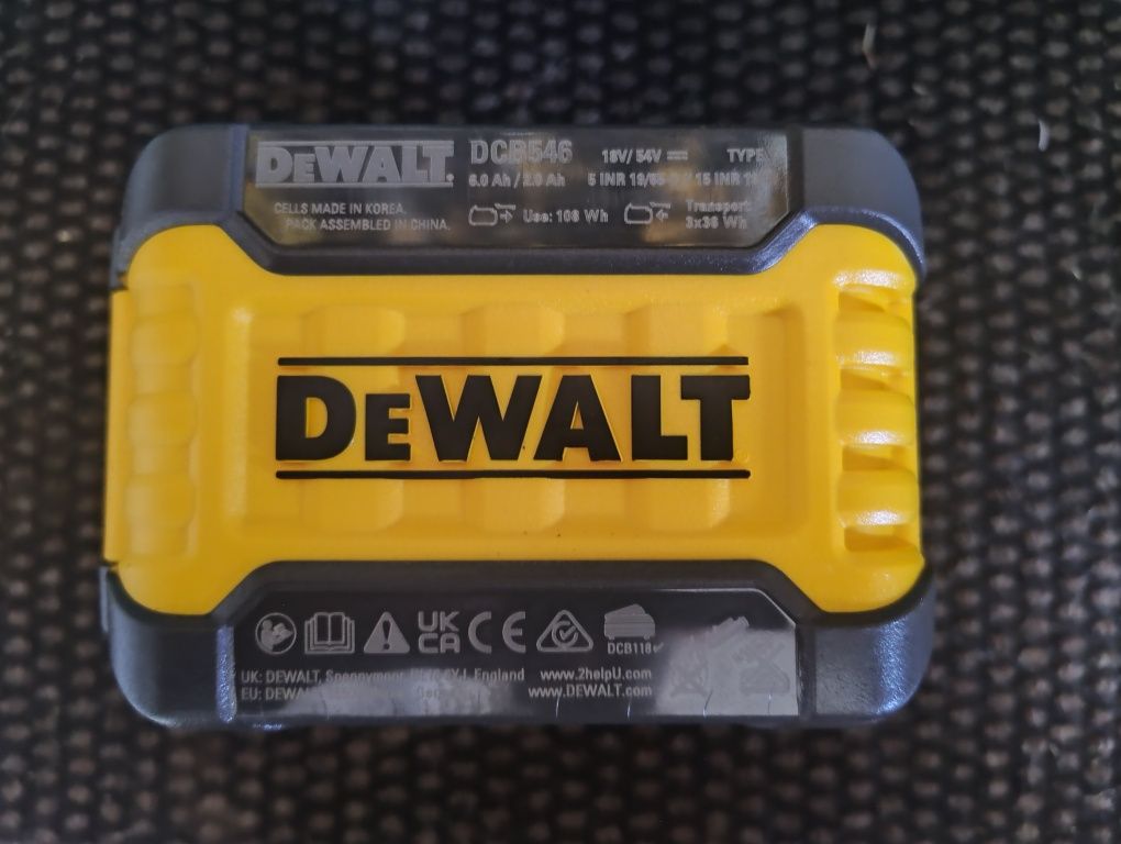 Bateria DeWalt 6ah FLEXVOLT