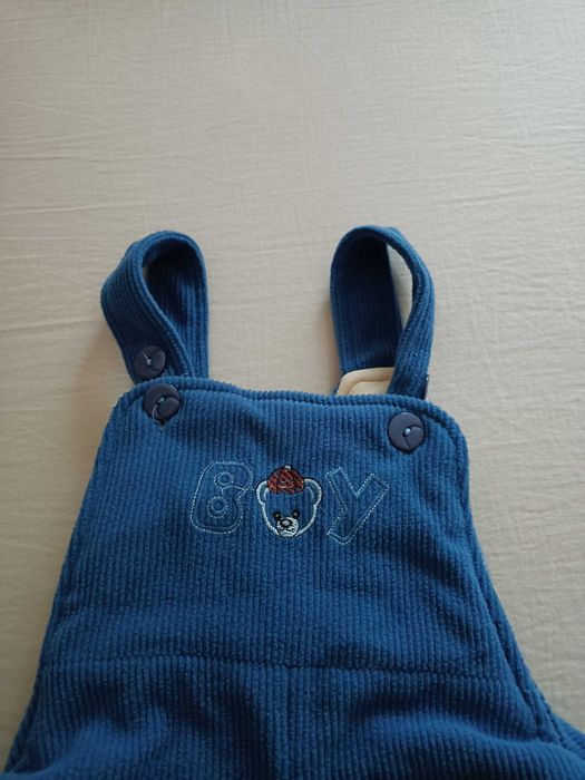 Grube spodnie zimowe dla chłopca, rozmiar ok. 80