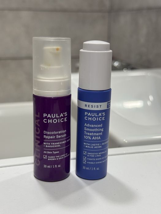 Сироватки Paulas Choice ( м’яка ексфоліація і освітлення)