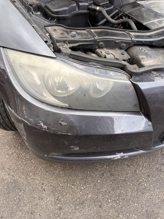 Przód BMW E91 E90 Sparkling graphite A22/7 zderzak maska lampy pas