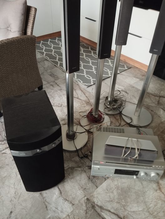 Subwoofer aktywny Pioneer plus osprzęt