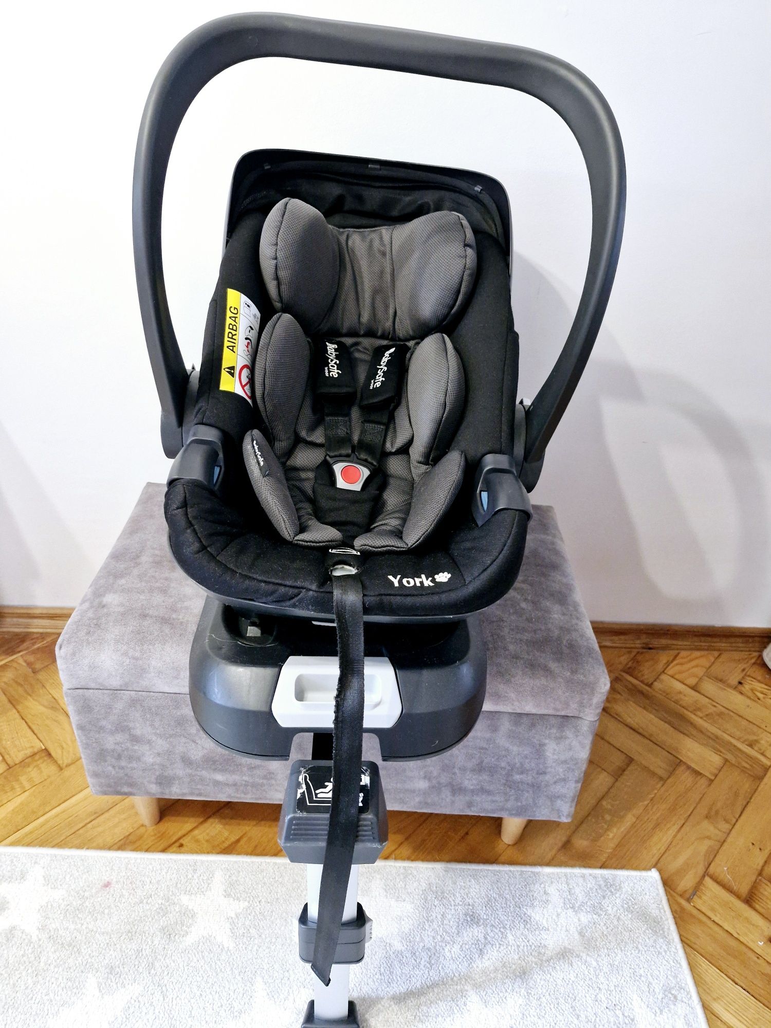 Fotelik Baby Safe York z bazą Isofix