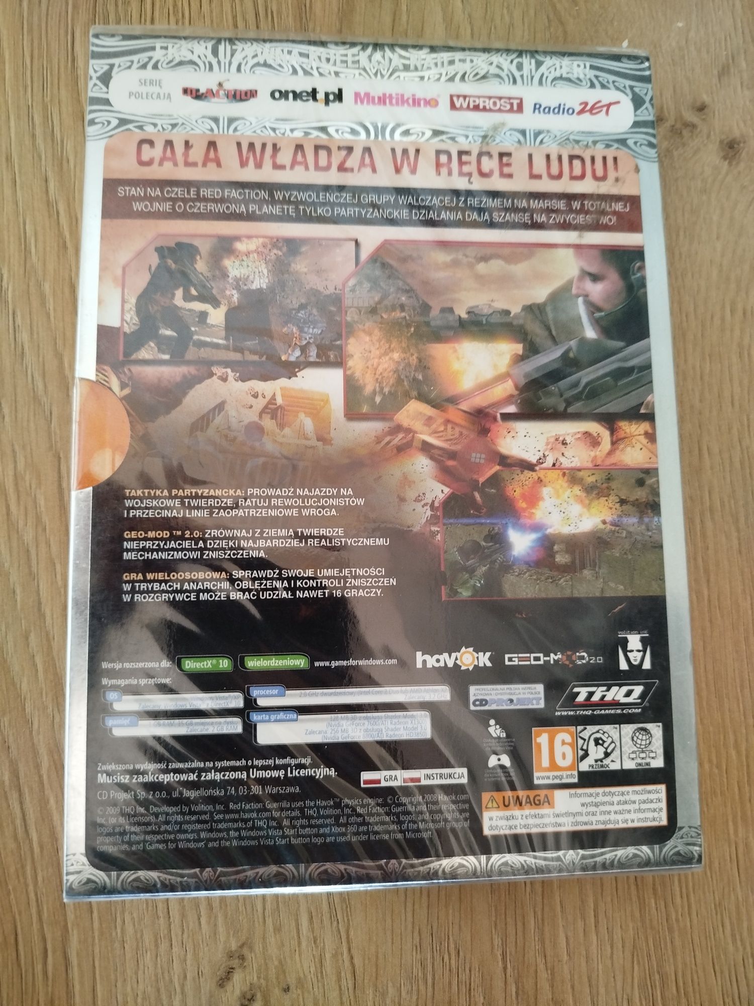 NOWA folia Red Faction Guerrilla PC