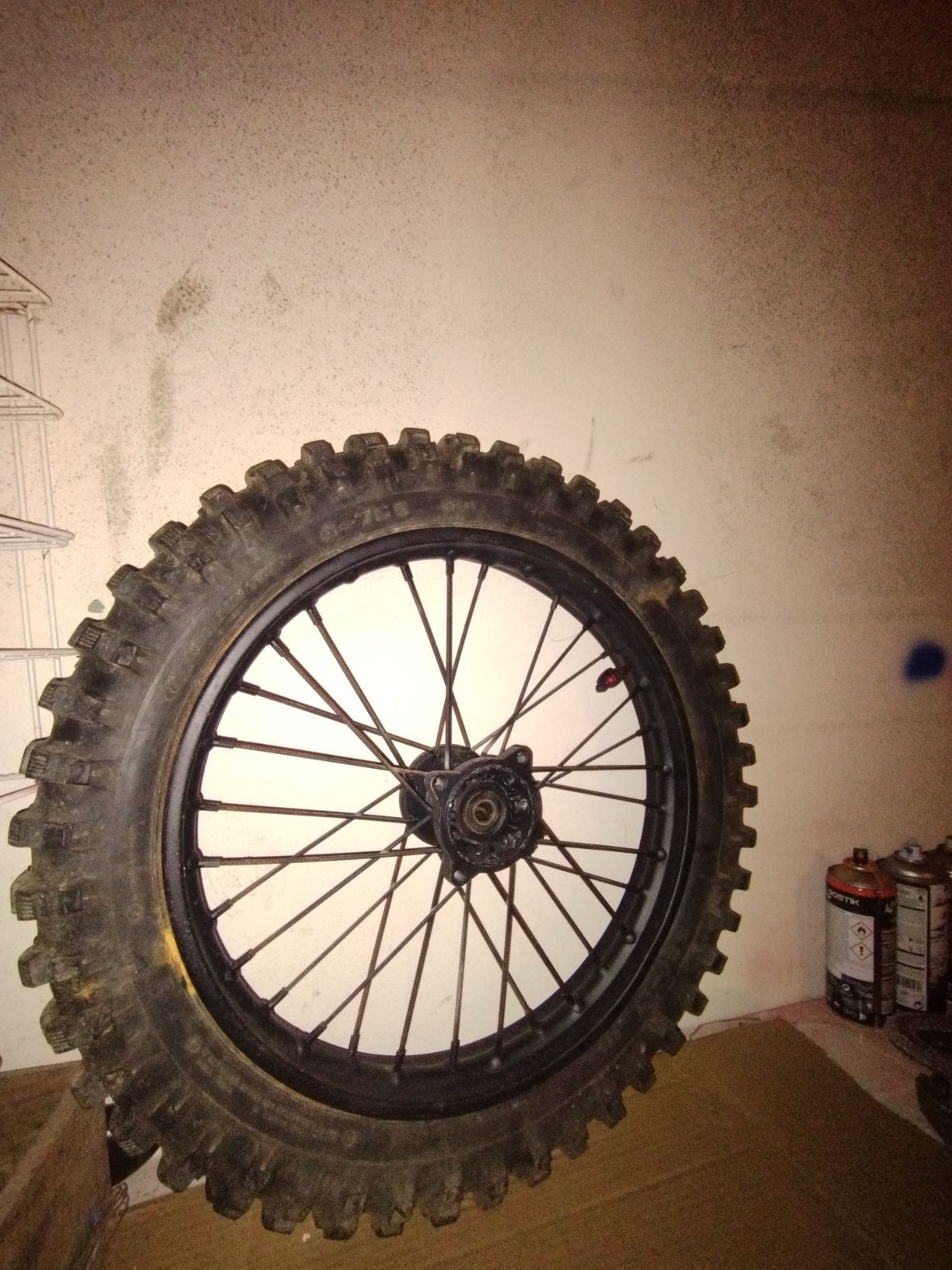 Montagem Pit bike restaurada do 0