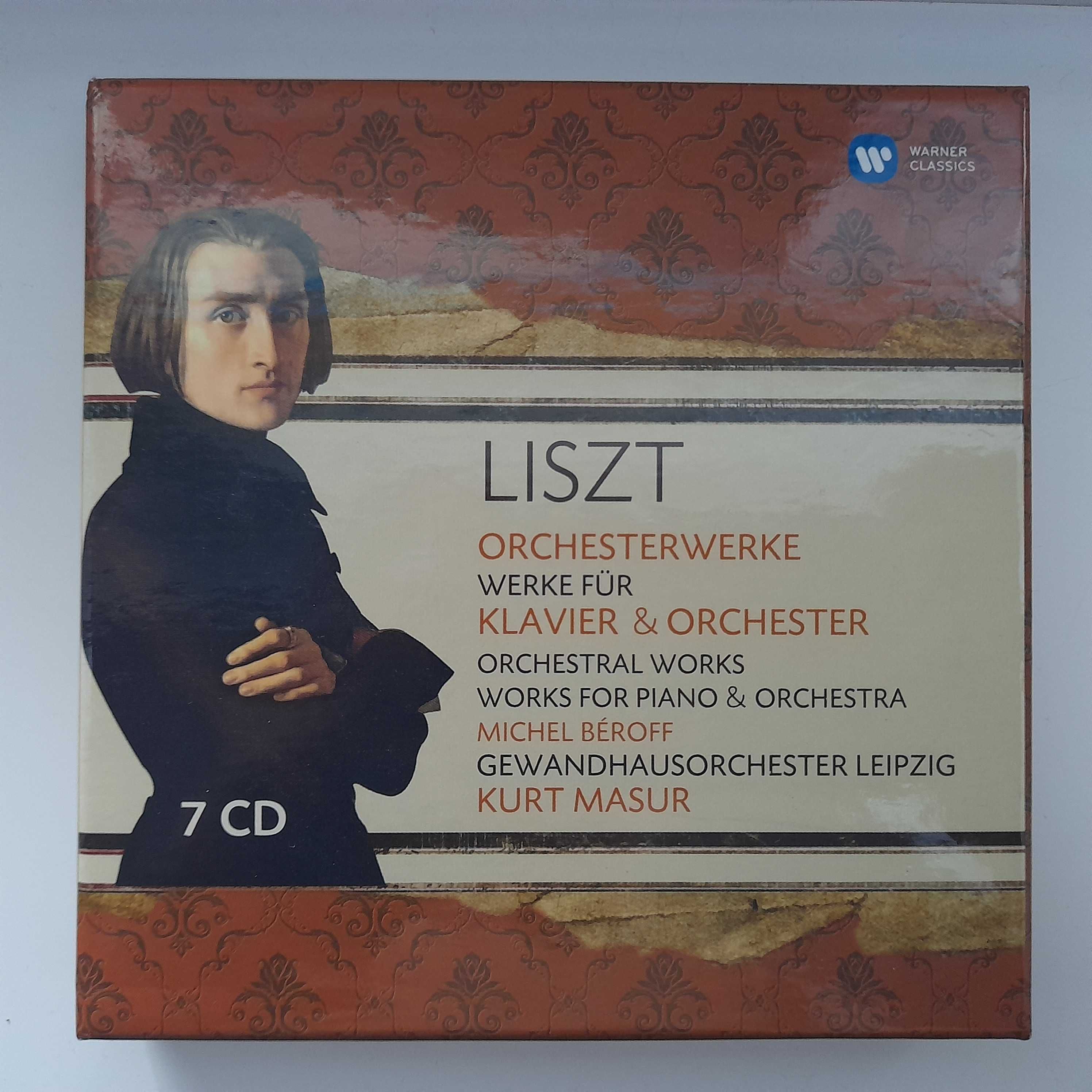 Liszt Лист оркестровые поэмы Мазур 7CD